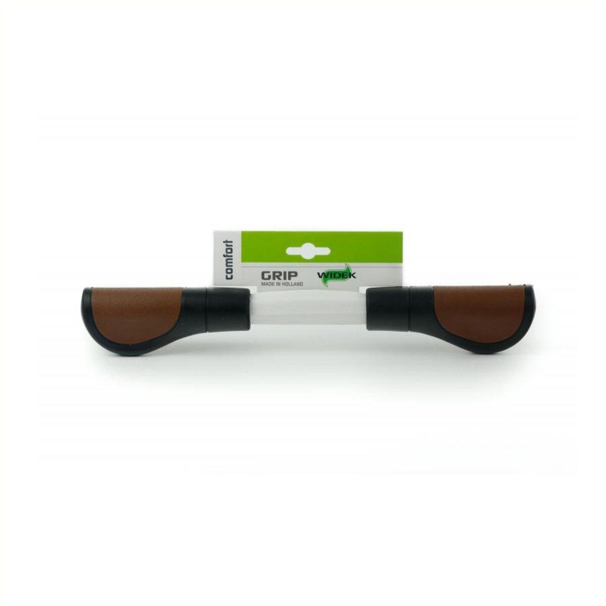 Comfortabele Widek Handvatten in Zwart en Bruin - 120mm 3/3