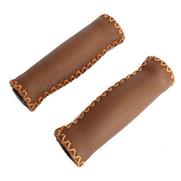 Velo Handvat Leer 128mm Bruin - Luxe, Comfort, en Vochtregulatie 3/3