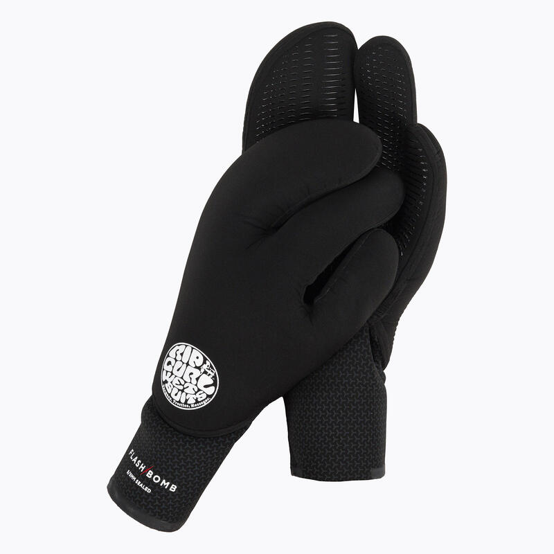 Guantes de neopreno para hombres Rip Curl Flashbomb 3 dedo 90 5/3 mm