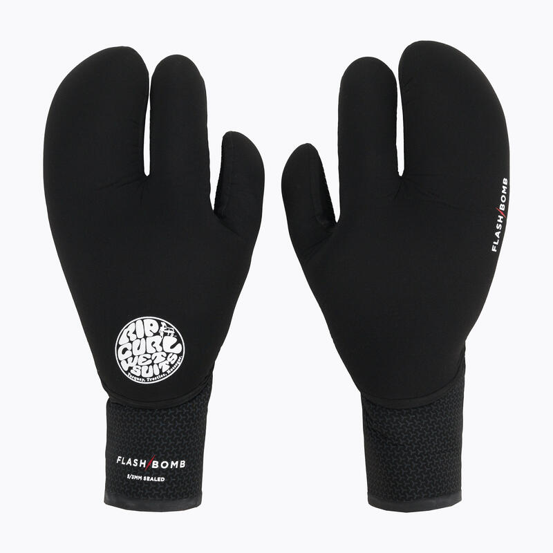 Guantes de neopreno para hombres Rip Curl Flashbomb 3 dedo 90 5/3 mm