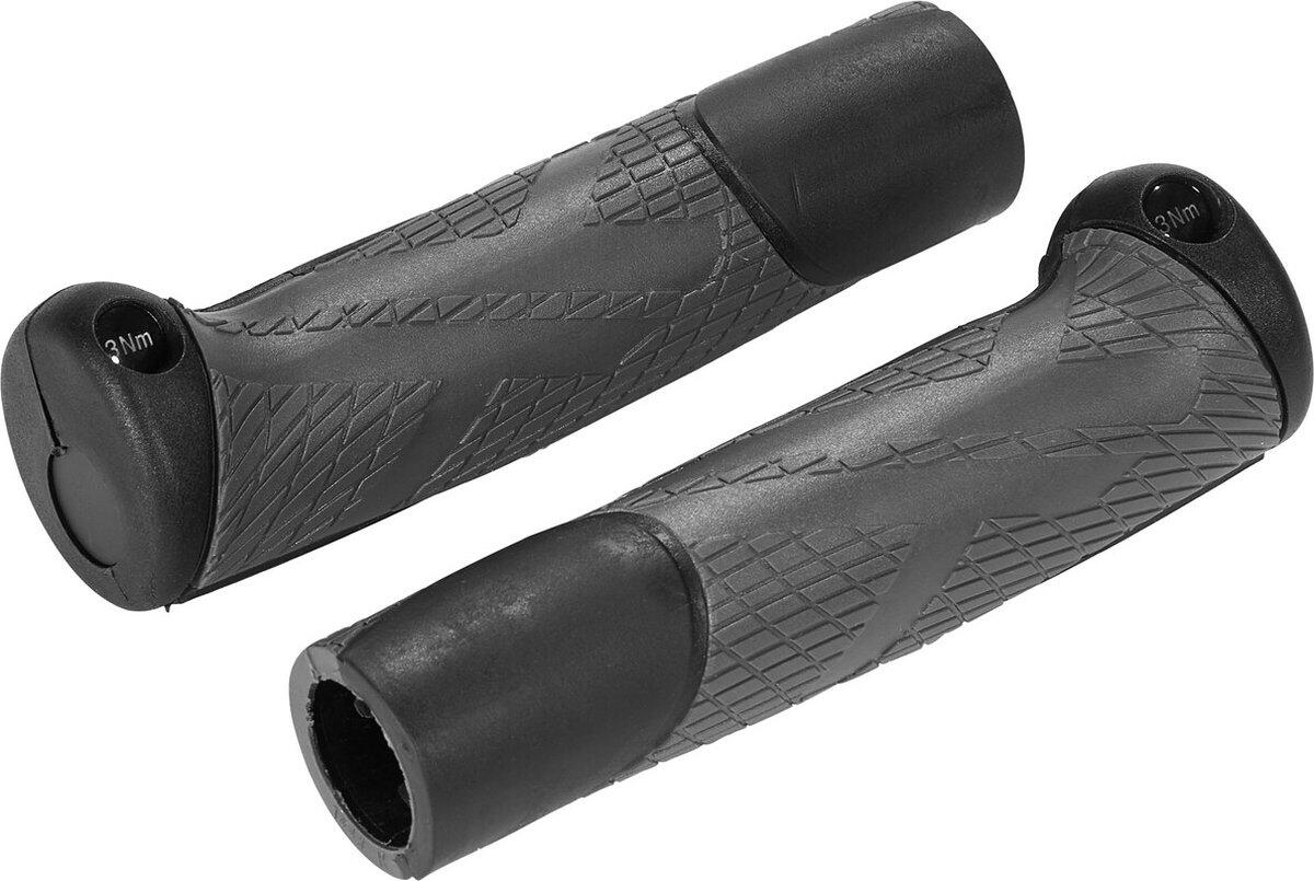 XLC Griffe bo1 GR-S28 136mm, schwarz/grau, Schraubensicherung 3/3