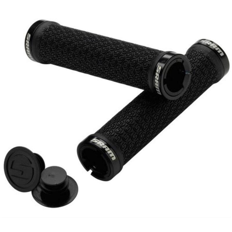 Puños De Bicicleta Locking Double Clamp  Negro  Sram