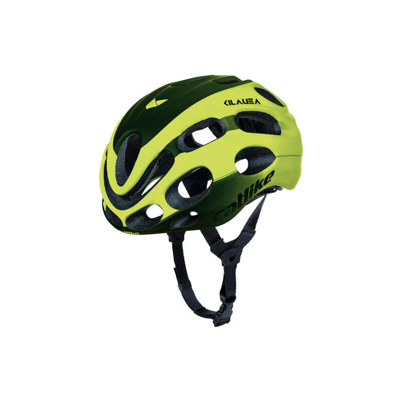 Capacete de bicicleta de estrada Kilauea Amarelo Fluo