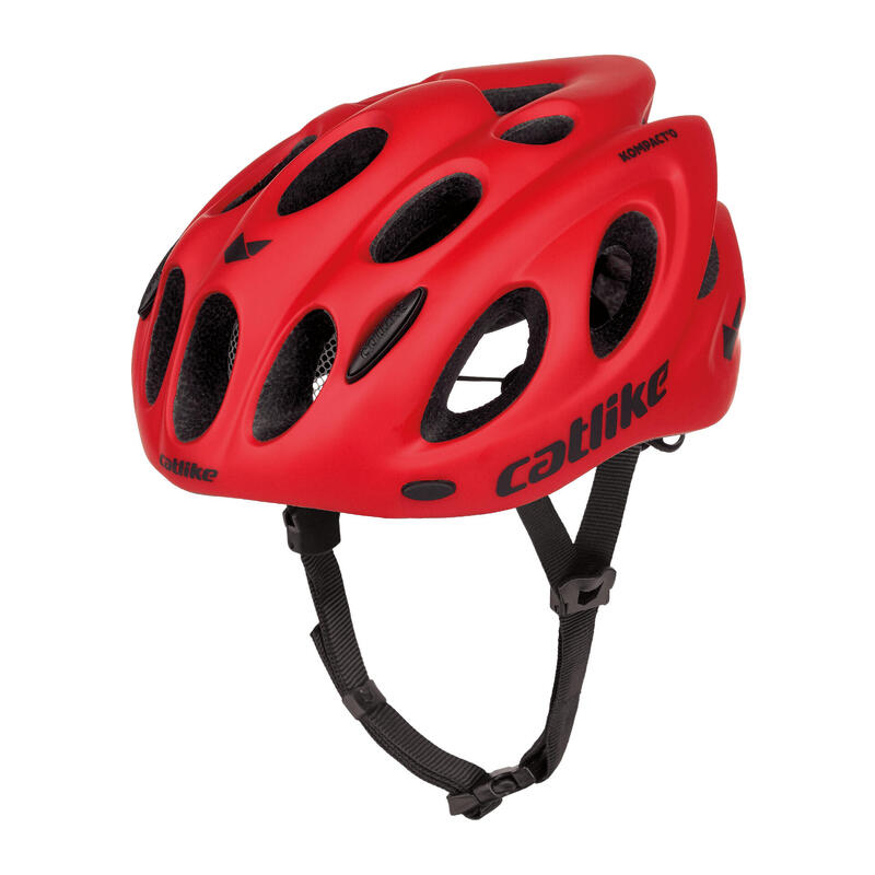 Capacete de bicicleta Kompacto Vermelho