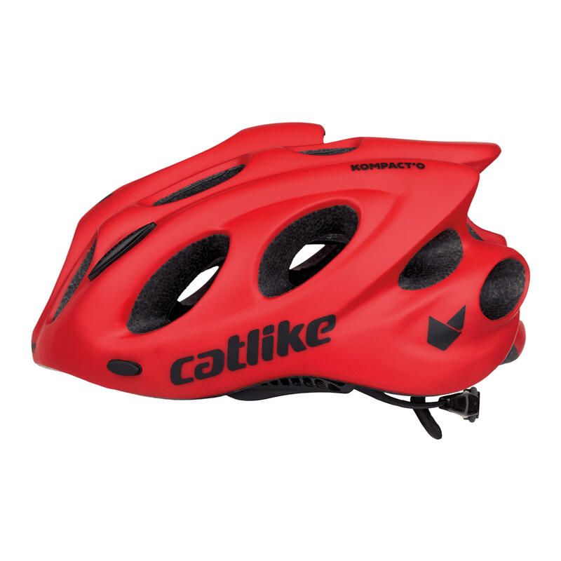 Capacete de bicicleta Kompacto Vermelho