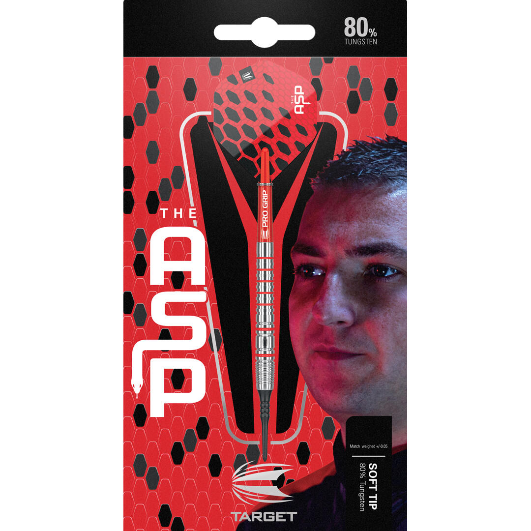 Target "The Asp" Nathan Aspinall 80% Tungsten 18g Softdarts 5/5