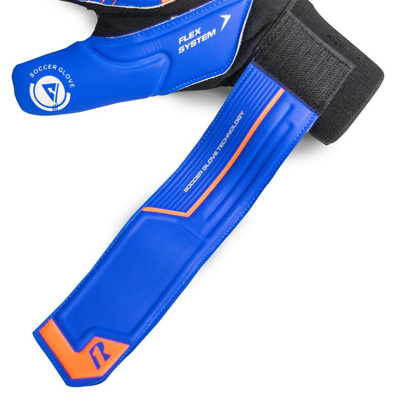 Guantes De Portero Adulto Rinat Magnetik Turf  Royal Azul/naranja