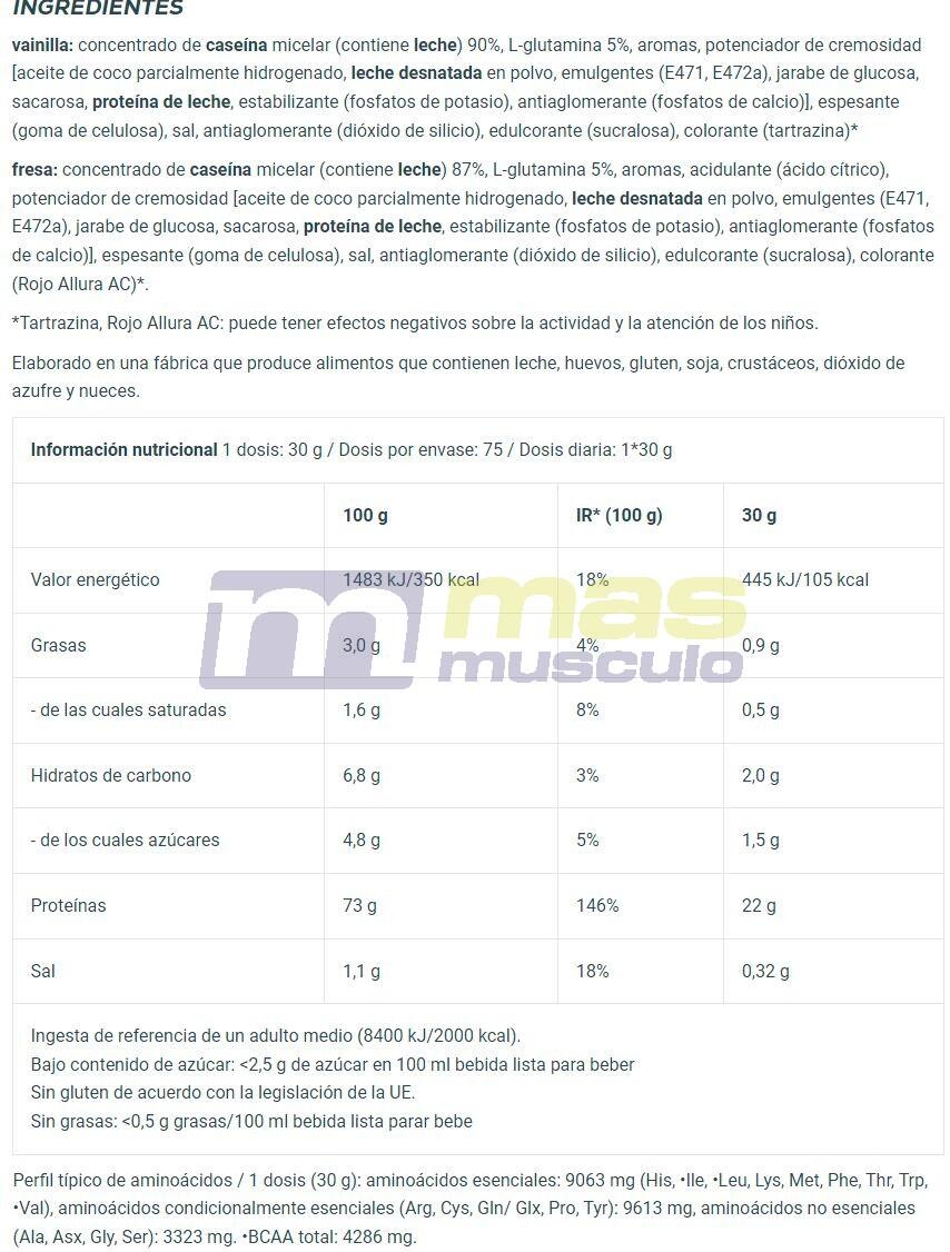 Kasein - Micellar Casein (2,27 Kg) - Vanille 6/6