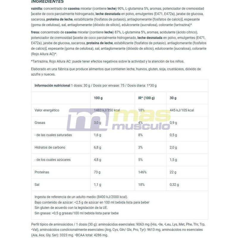 Caseína | Caseína Micelar (2,27 kg) | Baunilha