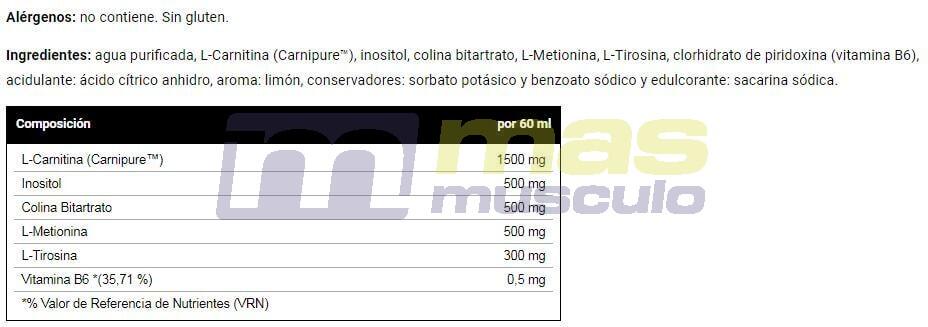 LipoBurn 3300 - 60ml Limon VitoBest 3/3