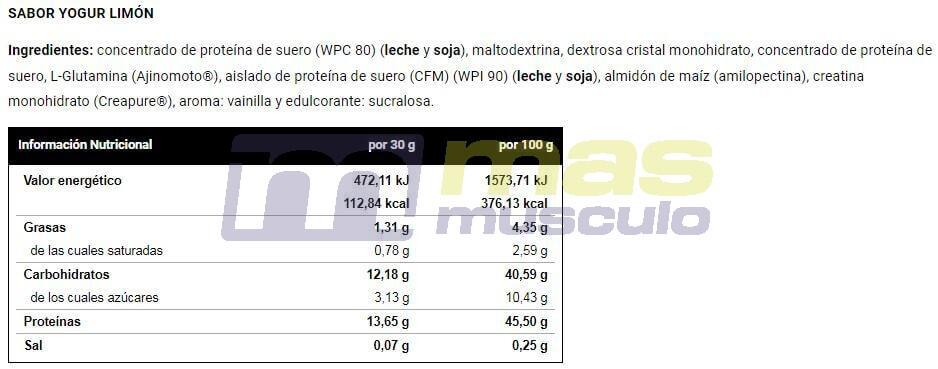 Whey matrix 50/50 - 2kg Yaourt Citron de VitoBest 5/5
