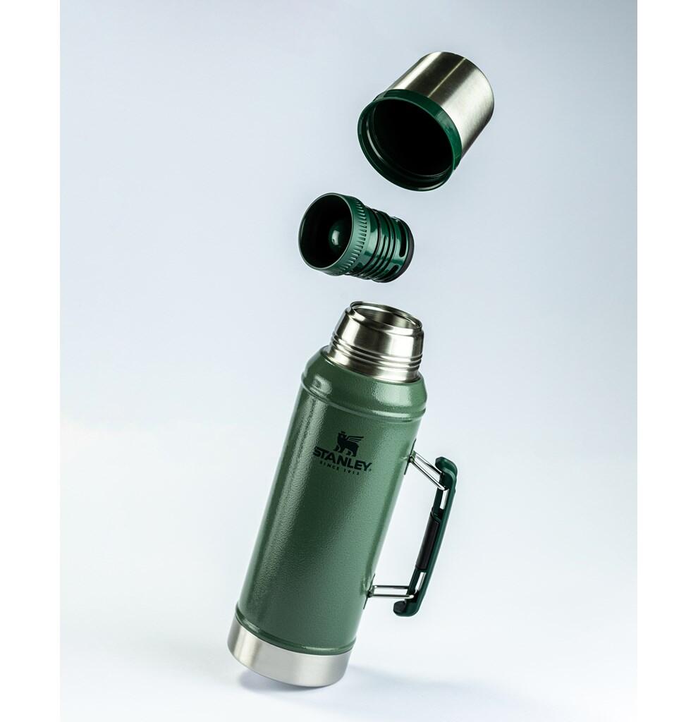 Thermosfles 'Classic' - 1L - Wandelen Fietsen - Dubbelwandige Vacuüm Isoleerfles 7/9