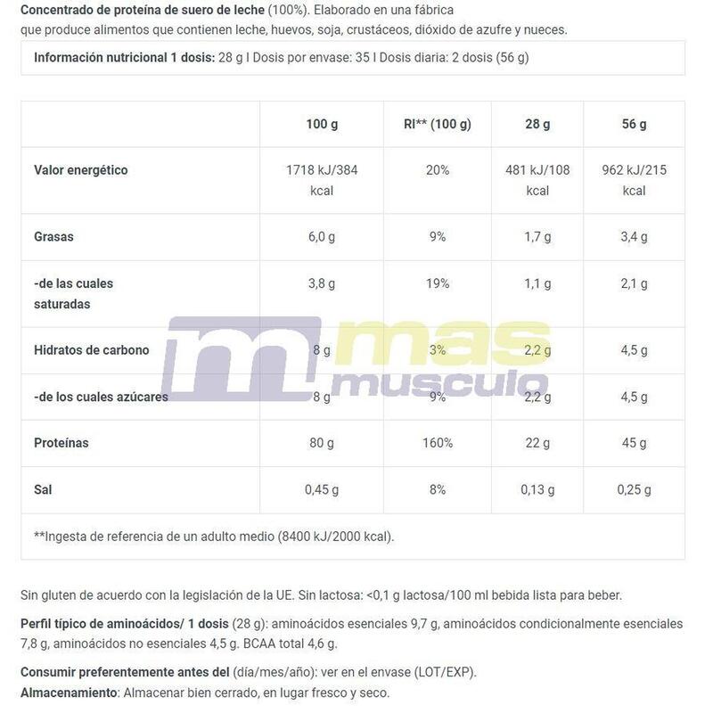 100% Pure Whey 1000g Biotech