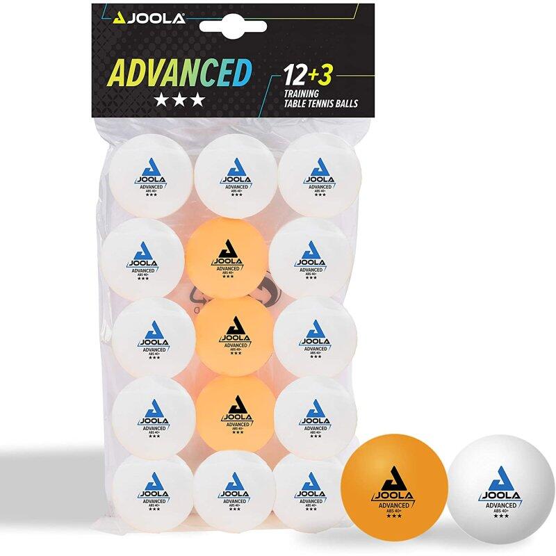 JOOLA 12+3 Tischtennisbälle Advanced Training *** 1/3