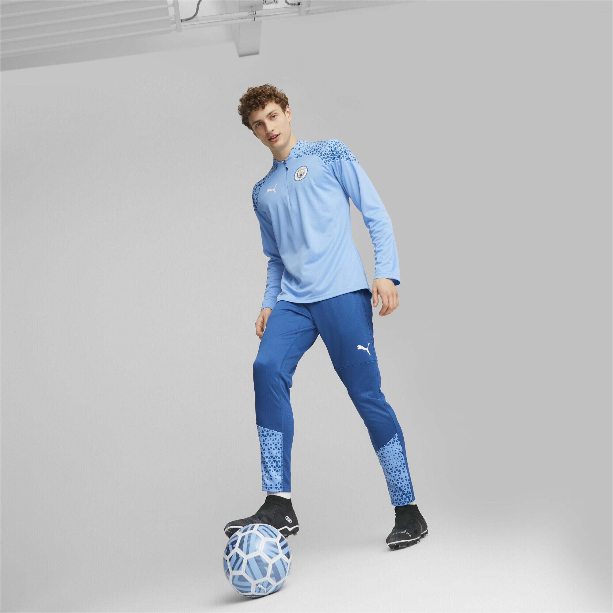 Pantaloni della tuta da training calcio Manchester City PUMA 3/6