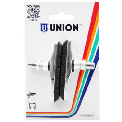 UNION Union Pastiglie V-Brake 72 mm Alluminio (2 pezzi).