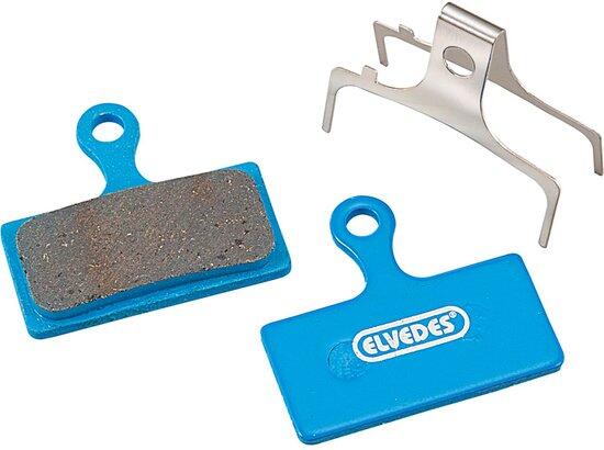 Par de 10 pastillas de freno orgánicas para bicicleta Elvedes Shimano BRM666, BR 2/3