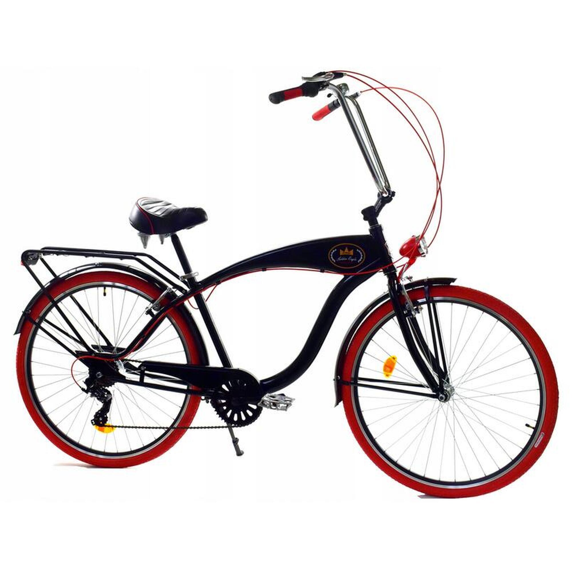 Rower Cruiser Męski Dallas Bike 28"  7spd Alu Classic