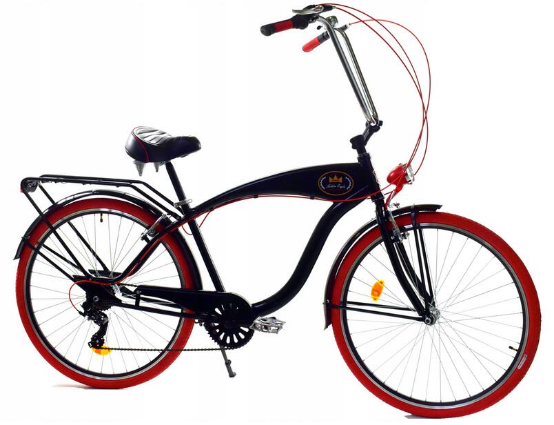 Rower Cruiser Męski Dallas Bike 28"  7spd Alu Classic