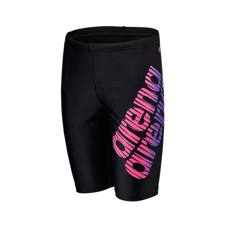 Boys' Diamonds Logo Swimming Jammer - Black