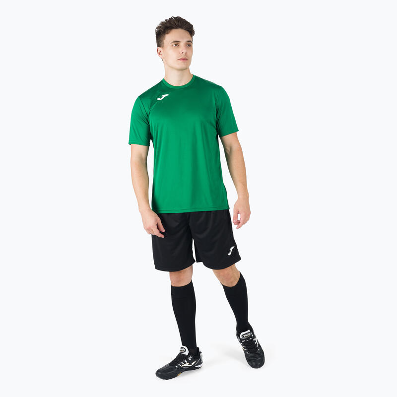 Camiseta Manga Corta Fútbol Niños Joma Combi Verde