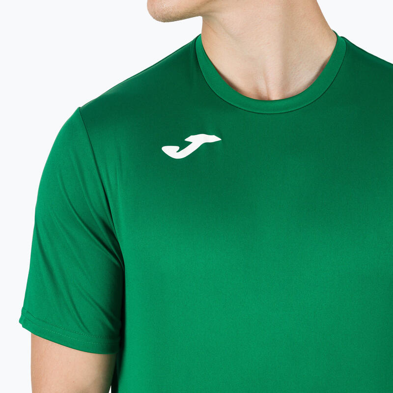 Camiseta Manga Corta Fútbol Niños Joma Combi Verde