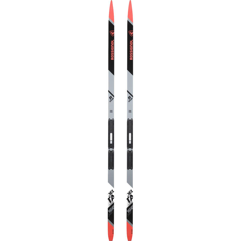 Ski Fond Delta Comp R-skin Junior + Fix Race Jr Classic Garçon