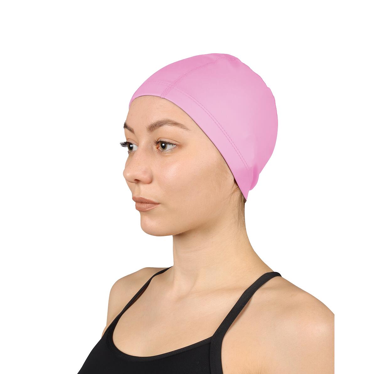 Zwemcap Gebreid Met PU INDIGO 3/3
