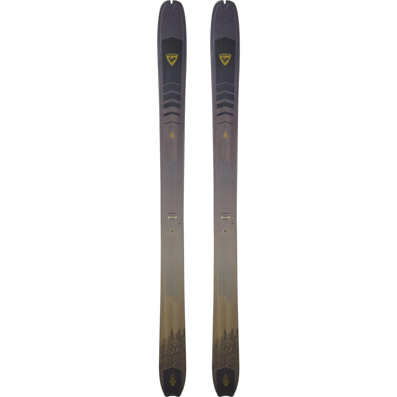 Sci Rossignol Escaper 105 Nano Open Brown da uomo (senza attacchi) 1/5