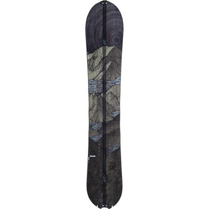 Tabla de splitboard Rossignol XV Wide Split con Tail Skin, color gris, para