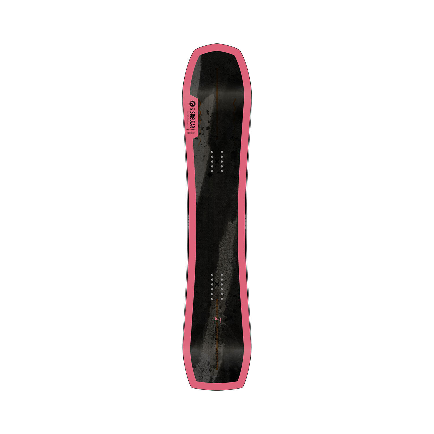 Tabla de snowboard Amplid Singular negra para hombre 1/5