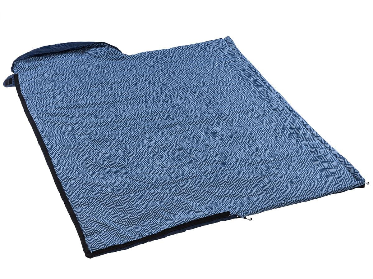 Sac de couchage Dundee - 220x80cm - camping - 3 saisons - jumelable - zip gauche 4/7