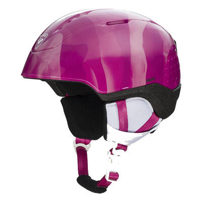 Rossignol Whoopee Impacts Casco da sci/snowboard rosa per bambina