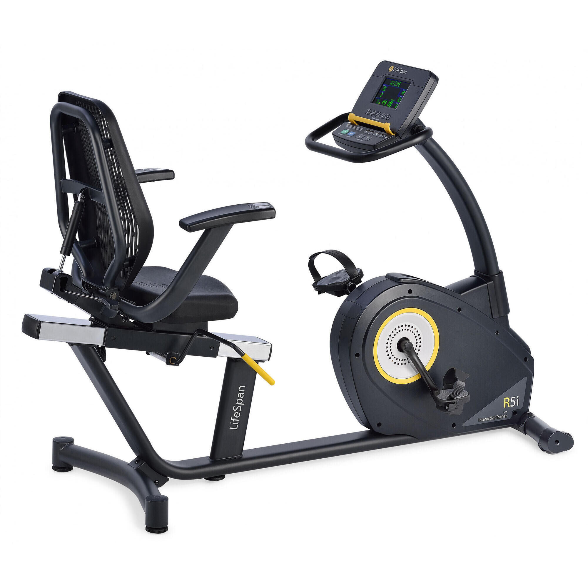 LIFESPAN LifeSpan Fitness Exercise Bike Recumbent Bike R5i Semi-Pro