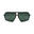 Marco Polo EX001系列旅行式太陽眼鏡 - 啞光黑 / G15軍綠