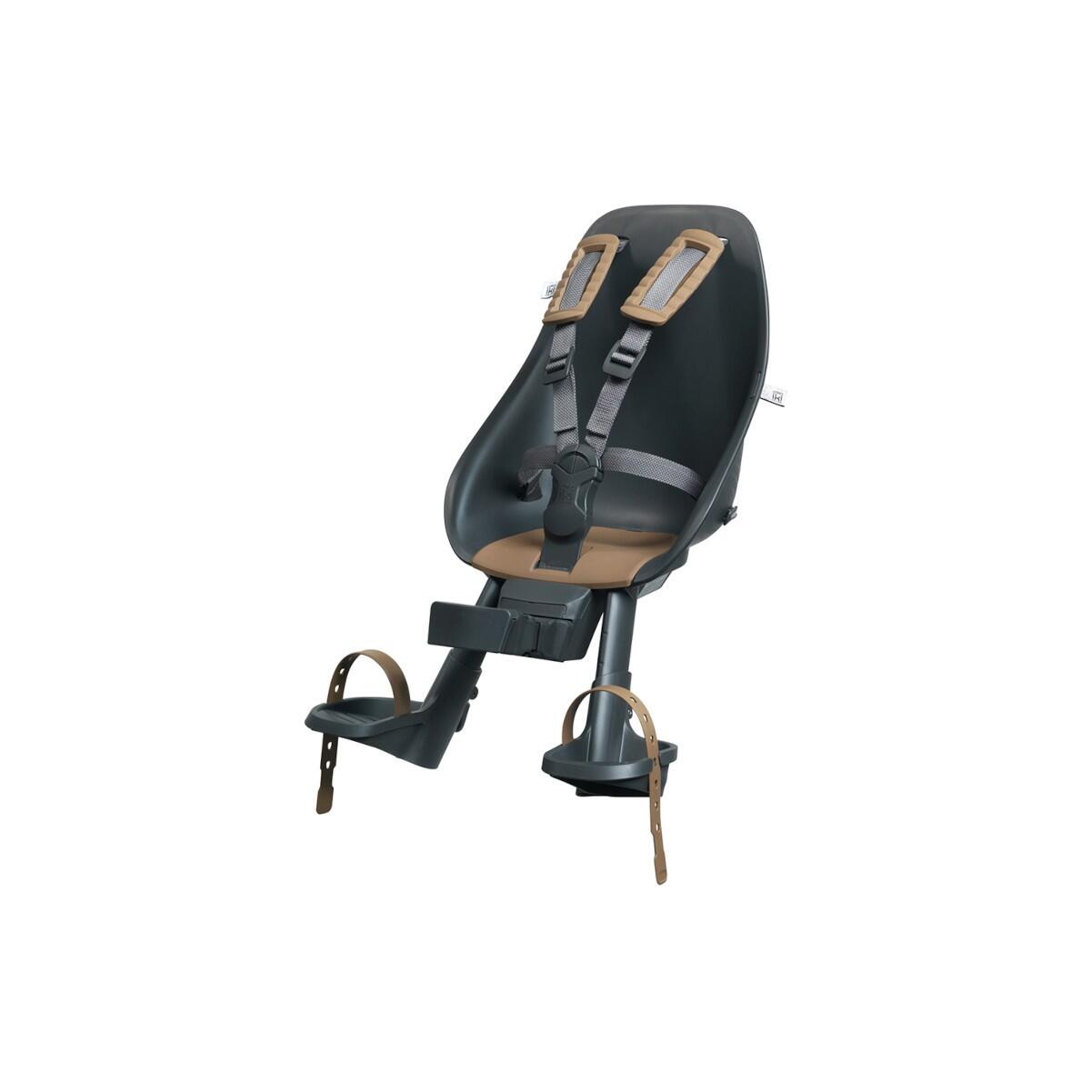 Urban Iki - Siège Urban Iki Avant Avec Adaptateur Compact - Siège Vélo Enfant - Marron - Taille Unique - Decathlon