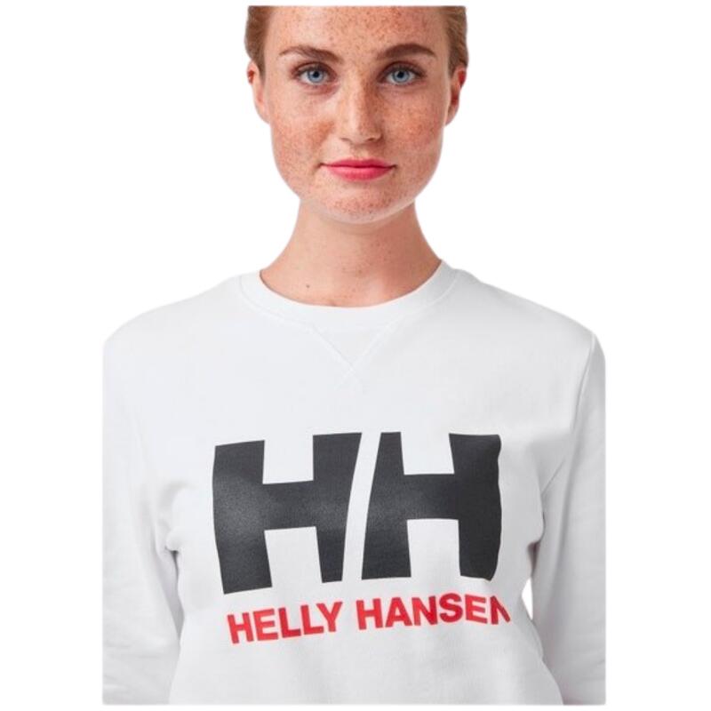 Sudaderas Helly Hansen W HH Logo Hoodie White
