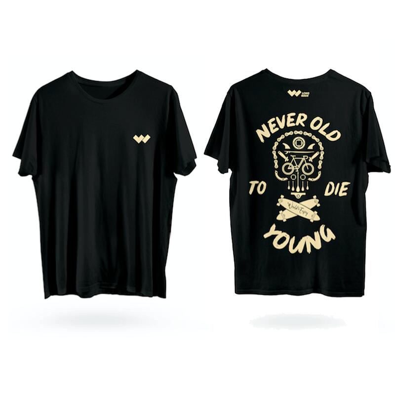 Camiseta Long Wave - Never too Old to Die Young