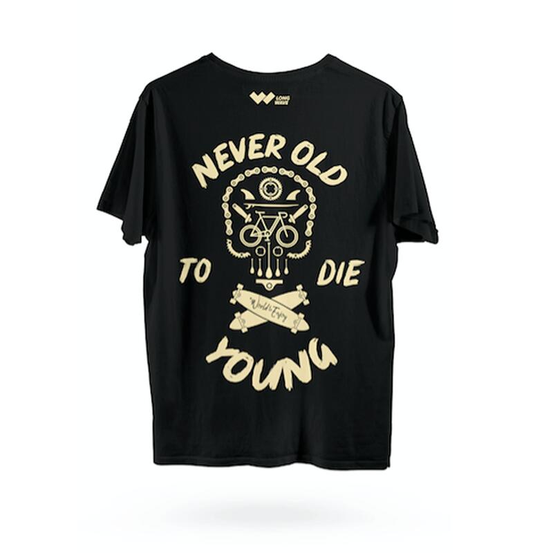 Camiseta Long Wave - Never too Old to Die Young