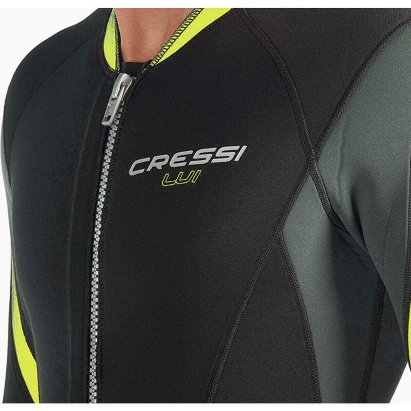 Traje de Neopreno Cressi Lui all-in-one Hombre Grosor 2,5mm