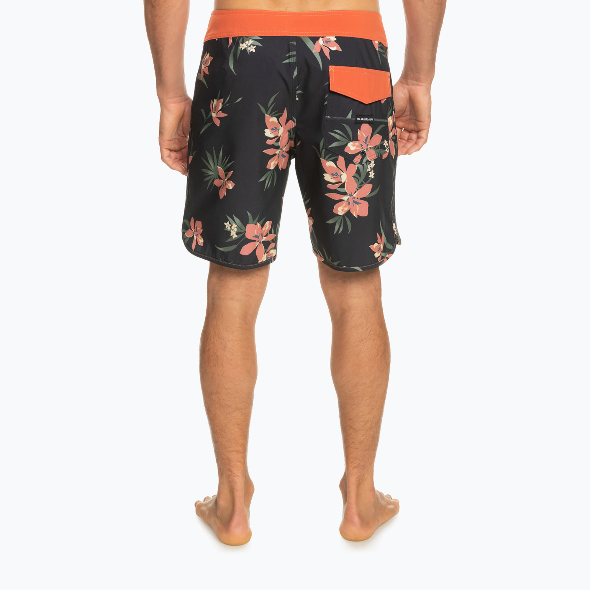 Quiksilver Surfsilk Scallop zwemshort voor heren 18" 3/4