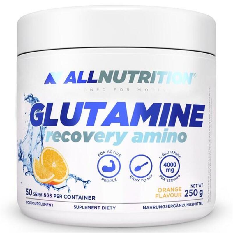 Aminokwasy GLUTAMINE RECOVERY AMINO 250g Cytryna