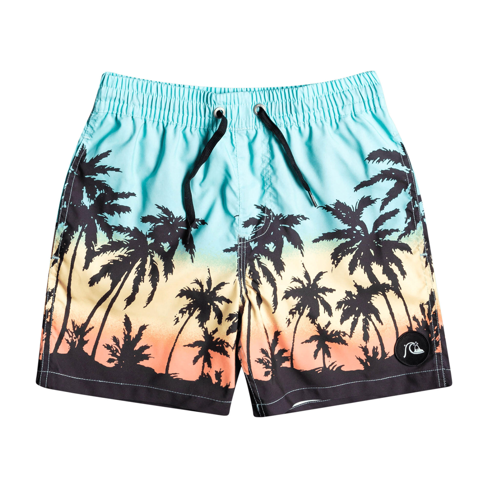 Calções de banho infantis quiksilver paradise 14"