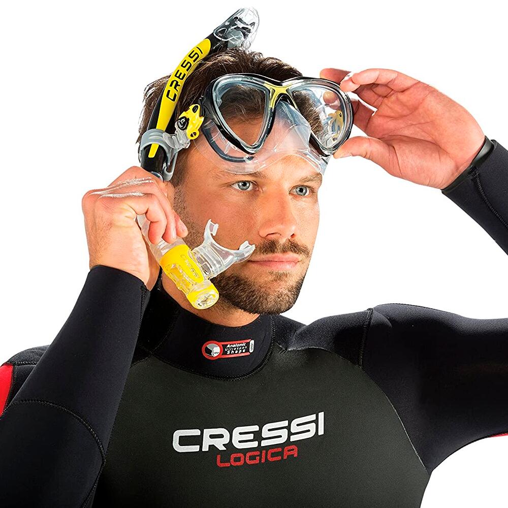 Ski mask Cressi red 4/5