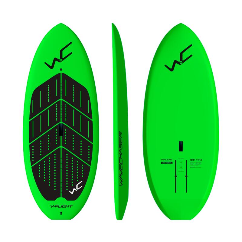 Tabla Wing/ Foil Carbon Wave Chaser 165 VFX (5'5") Verde con Funda