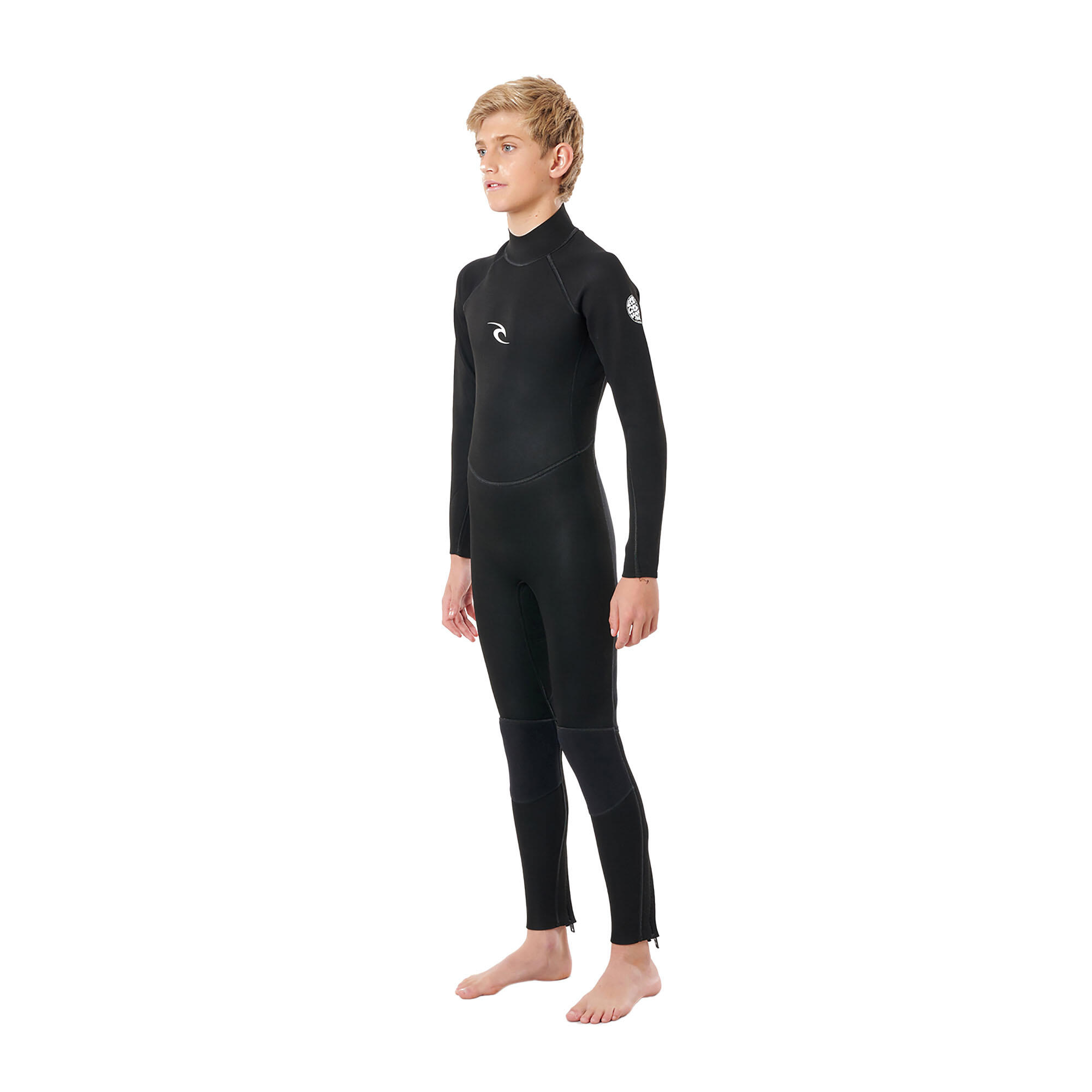 Pianka do pływania dziecięca Rip Curl Junior Freelite 3/2 mm Back Zip Flat 4/4