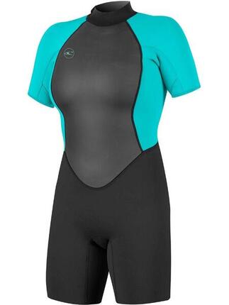 Neoprene Shorty WMS REACTOR-2 2MM BACK ZIP S/S SPRING Damen - Schwarz