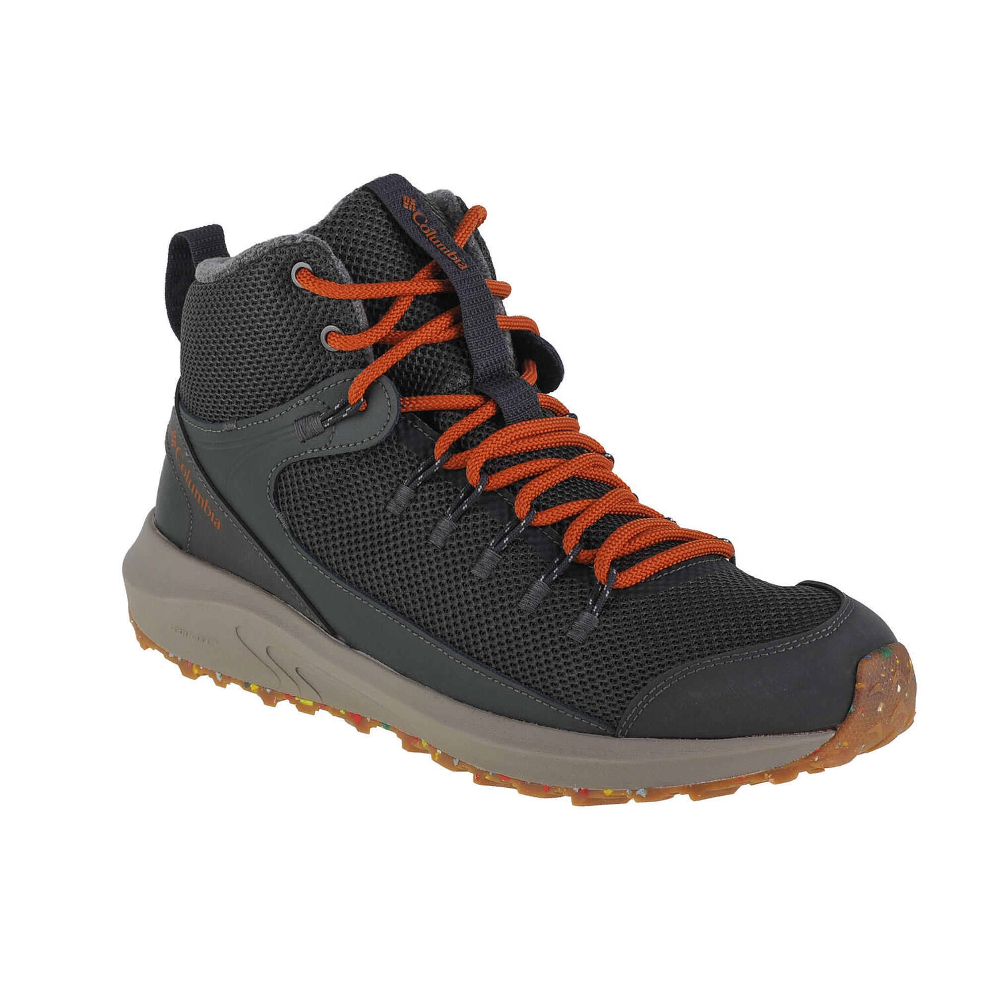 Columbia - Chaussures Randonnée Hommes Columbia Trailstorm Mid Waterproof Omni Heat - Chaussures De Sport - Jaune|orange - 44,5 - Decathlon