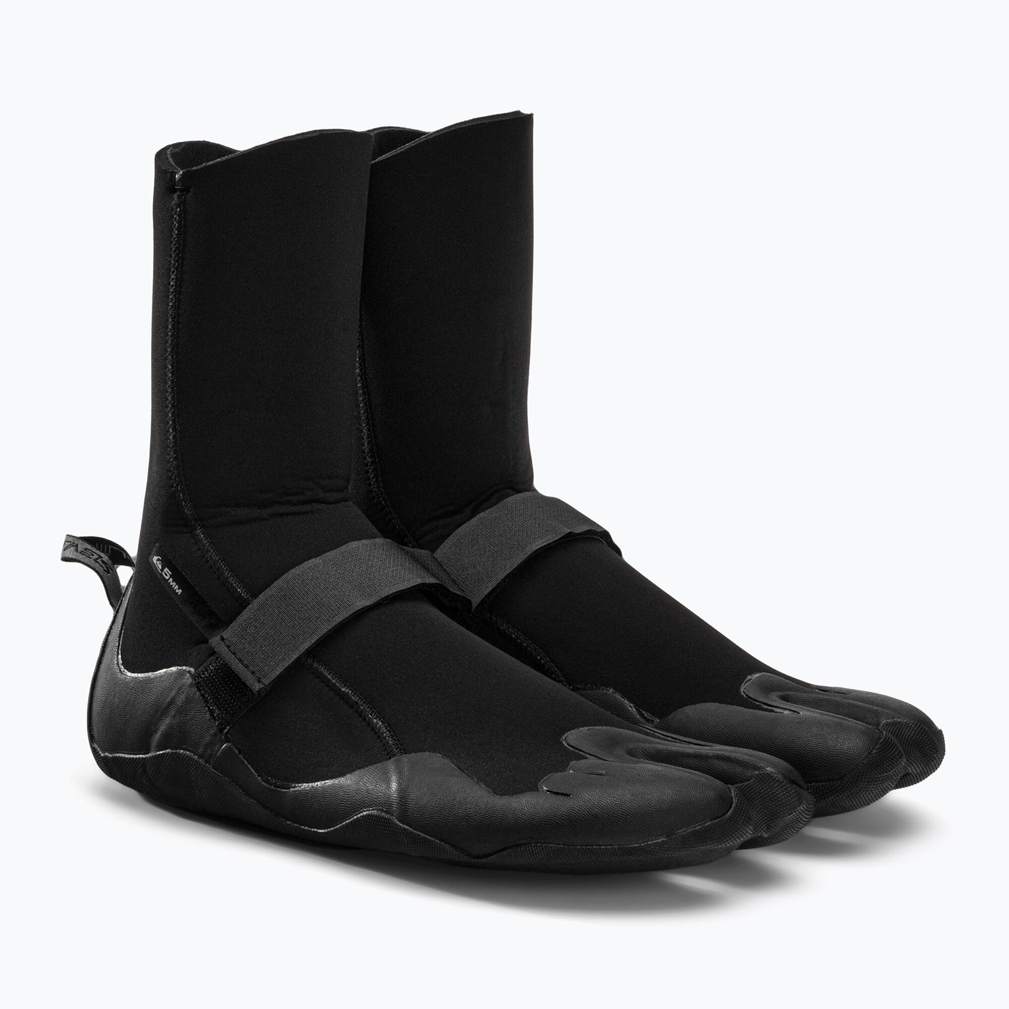 Chaussons de surf néoprène orteil séparé 5MM MARATHON SESSIONS Noir Homme 5/5