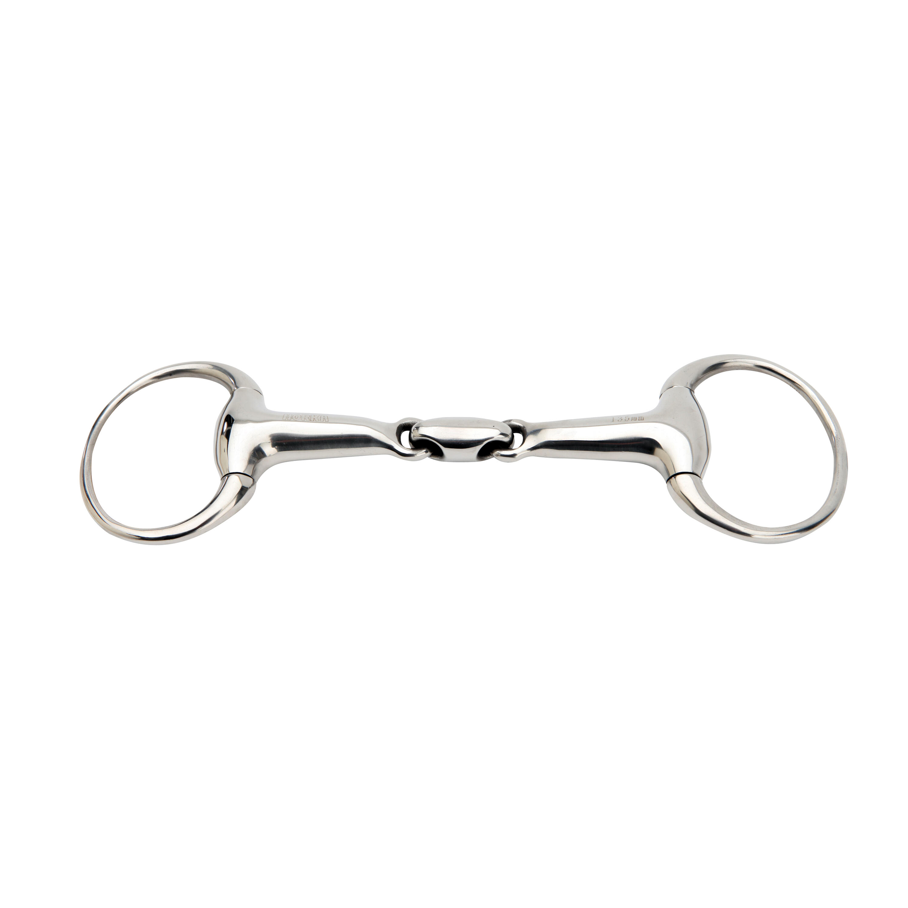 HORKA 2-rings paardenbit met dubbele roestvrijstalen afdichting Horka